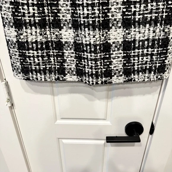 Theory Black and White Tweed Dress Sz 4 - Picture 4 of 9